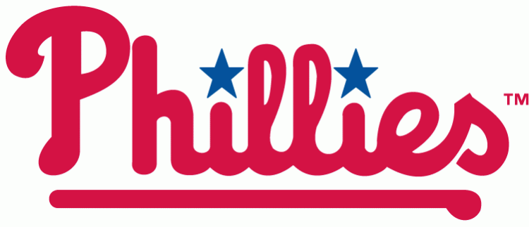 Philadelphia Phillies 1992-2018 Wordmark Logo iron on transfers for fabric